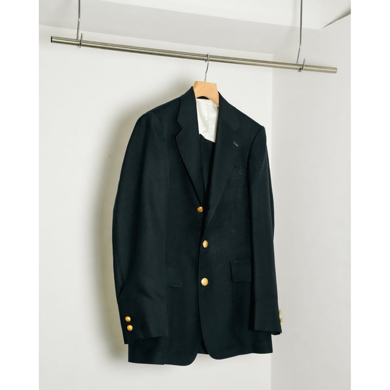 MAATEE&SONS Ex. HARD TWISTED SILK SINGLE BLAZER