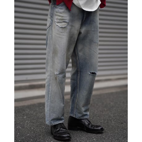 ANCELLM 5P SELVEDGE DENIM PANTS USED