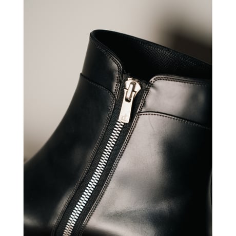 Post Production Side Zip Boots "Italian calf"