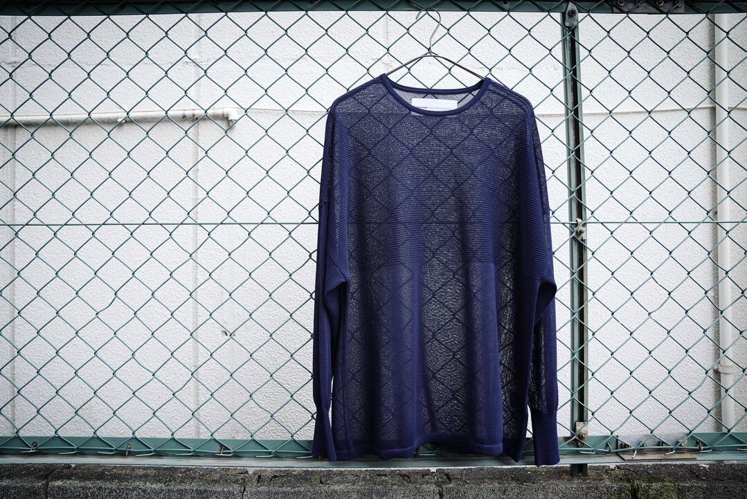 トップス walenode Spun silk cotton Gandhisweater walenode Spun silk cotton Gandhisweater