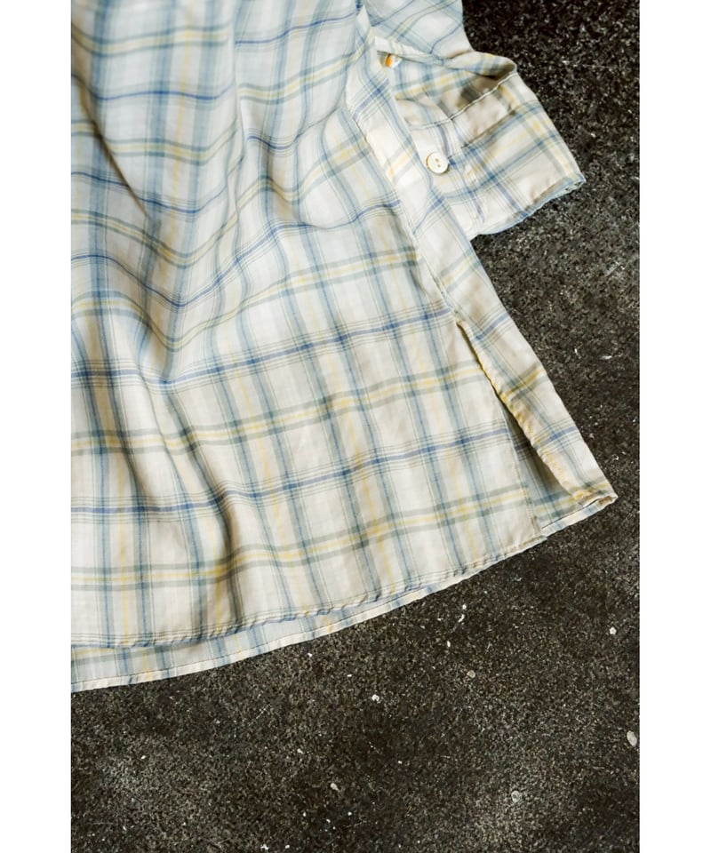 Maatee&Sons H Wool Work Shirts おじチェック MAATEE&SONS 