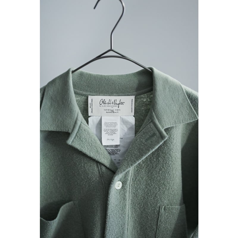 Olde H&Daughter Ex. BOILED WOOL SHIRTS JK | Mus