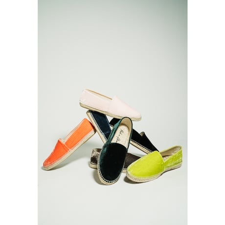 MADE IN ALICANTE VELVET ESPADRILLES