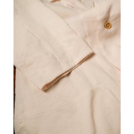 MAATEE&SONS "LINEN SILK二重織り" SHIRT JACKET