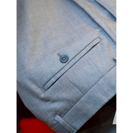 BIBOJA High Waisted Flare Trousers - No Pleat/Slanted Pockets