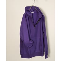 ULTERIOR FADED SILKY TERRY RW HALF ZIP HOODIE