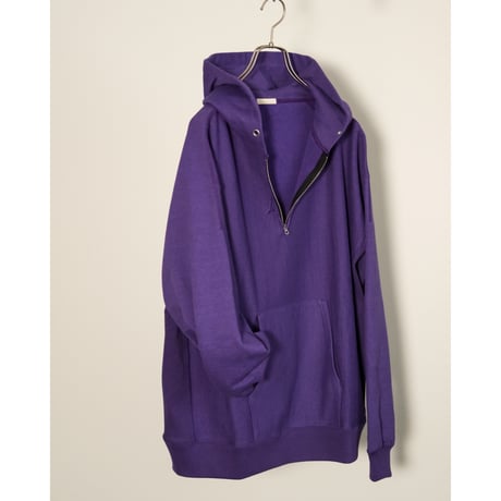 ULTERIOR FADED SILKY TERRY RW HALF ZIP HOODIE