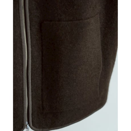 WALENODE  innocent YAK Zip-up vest