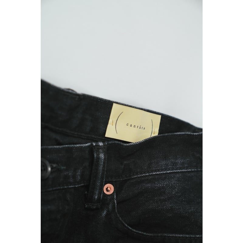 cantate Denim Straight Trousers (VINTAGE WASH)