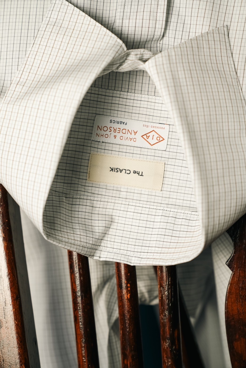 The CLASIK DAVID & JOHN ANDERSON シャツ John anderson the clasik シャツ The CLASIK CLASSIC SHIRTS
