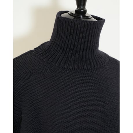 Olde H & Daughter WOOSTED WOOL TURTLE NECK P/O