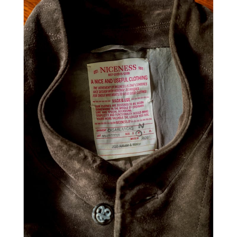 NICENESS CASABLANCASレザージャケット NICENESS CASABLANCAS | MusterWerk