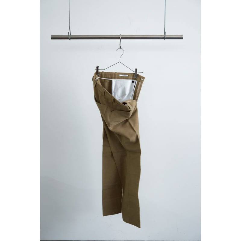 MAATEE&SONS L POCKET NO PLEATS SLACKS | MusterWerk