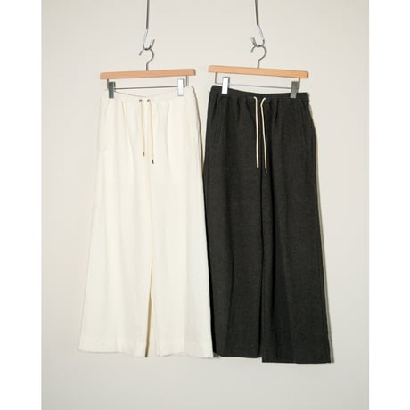 WALENODE "Paper Boucle" Uncle Pants
