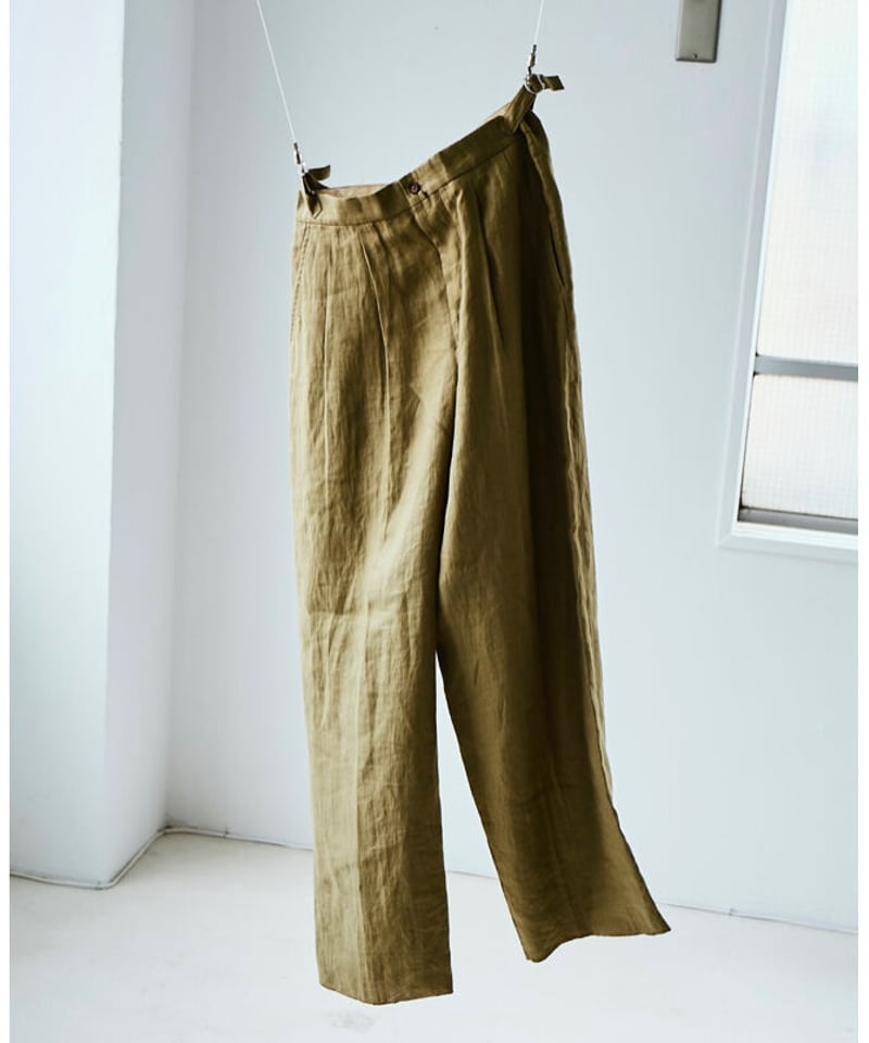 maatee&sons 2P WIDE CHINO TROUSERS 2 | www.whiteflowers.ro