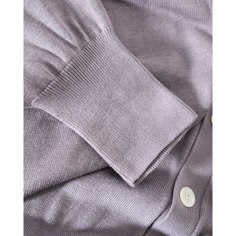 Olde H & Daughter SILK PLAIN STITCH CARDIGAN