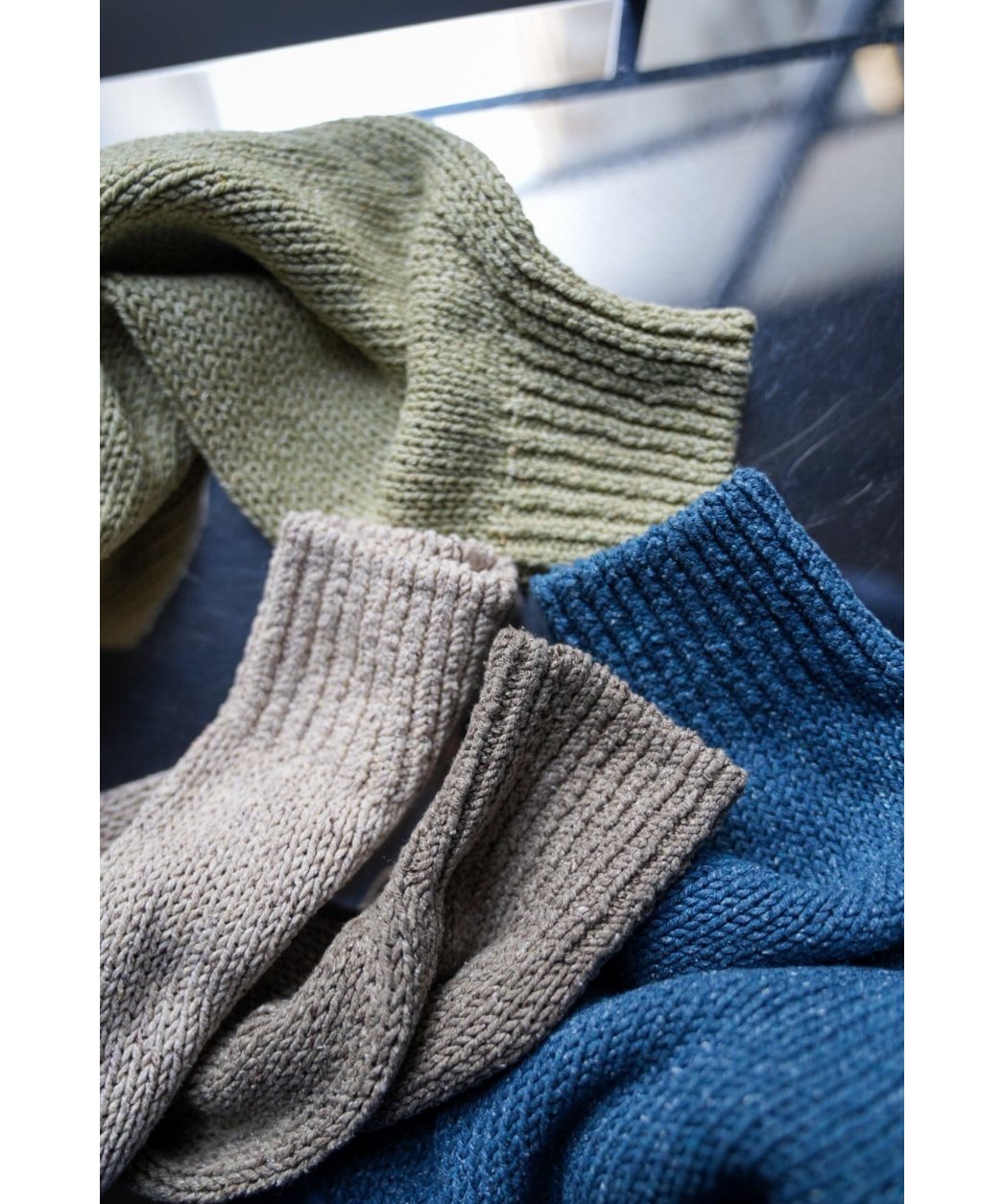 Olde H&Daughter SILK NEP V NECK P/O | MusterWerk Olde H&Daughter SILK NEP V NECK P/O | MusterWerk