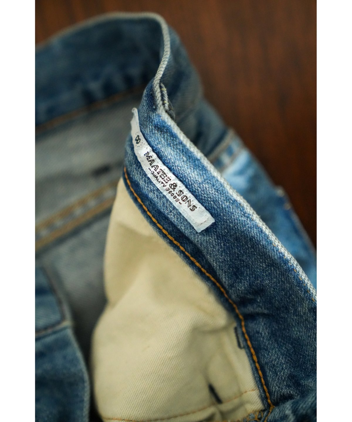 MAATEE&SONS FLARE DENIM TROUSER | MusterWerk