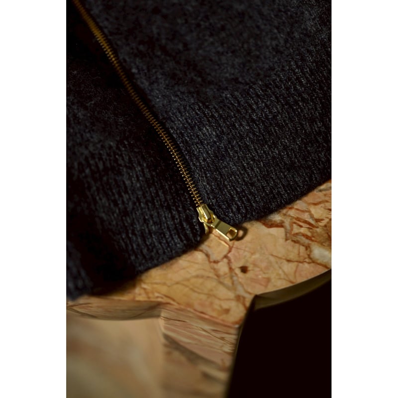 MAATEE&SONS Ex. CASHMERE 強縮絨 ZIP VEST 