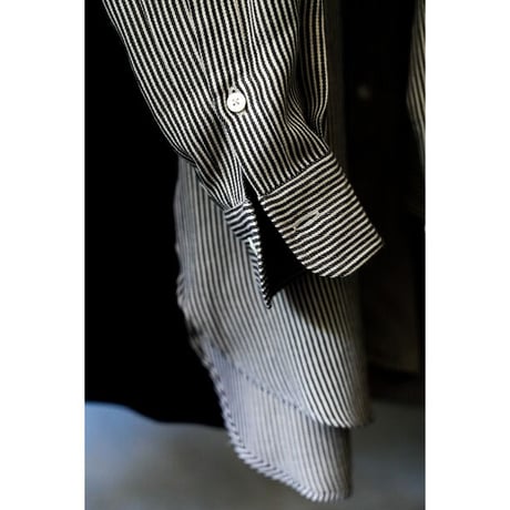 MAATEE&SONS BAND COLLAR SHIRTS