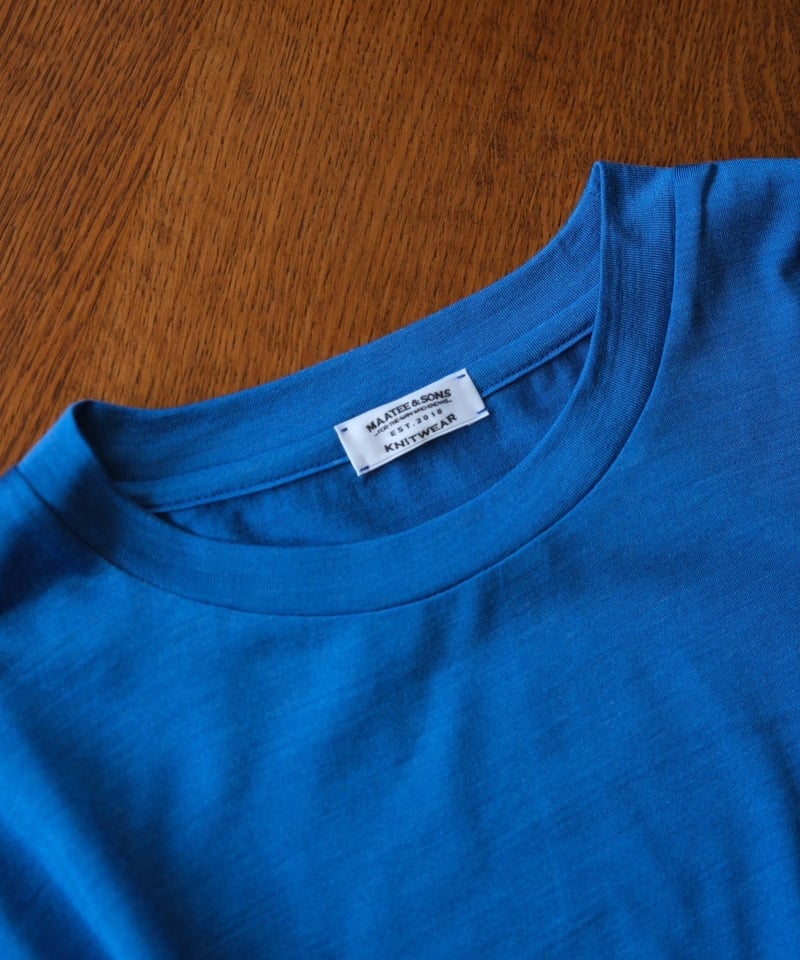 MAATEE&SONS WASHABLE SILK POCKET-TEE | MusterWerk