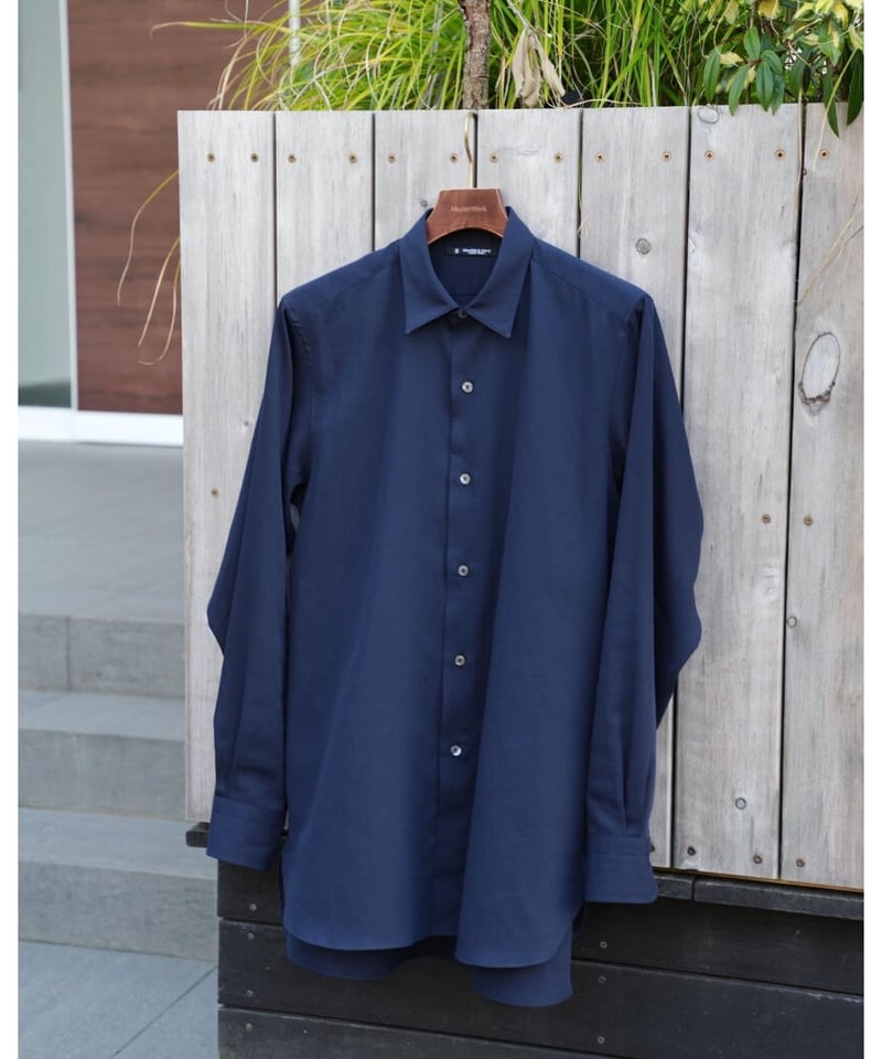 MAATEE&SONS 24AW CHARLES コットンシルクBLUE 2(24aw MAATEE&SONS 24AW CHARLES コットンシルクBLUE 2(24aw