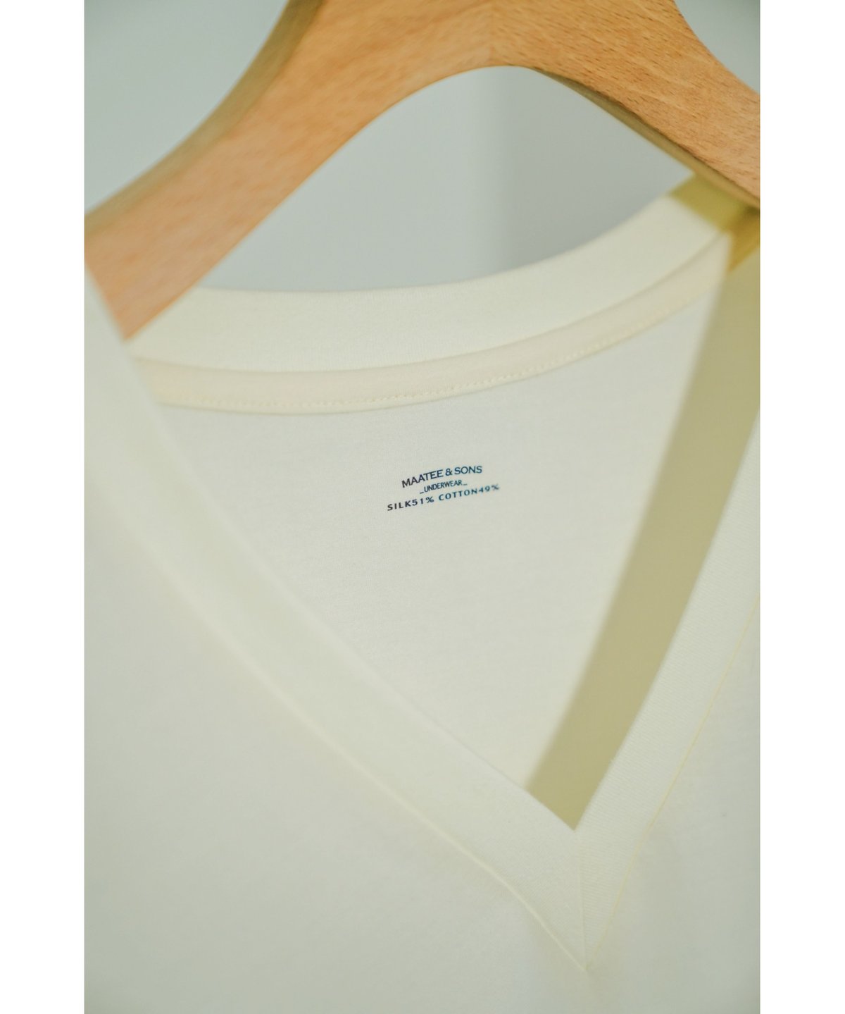 MAATEE&SONS SILK/SUVIN ULTIMATE V 1 ムコV MAATEE&SONS SILK/SUVIN ULTIMATE CREW | MusterWerk