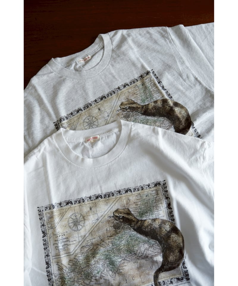 トップス NICENESS 25AW G.BERNARD TSUCHINOKO XL NICENESS 25AW G.BERNARD / UMA Print Tee Shirt – Vintage