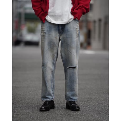ANCELLM 5P SELVEDGE DENIM PANTS USED