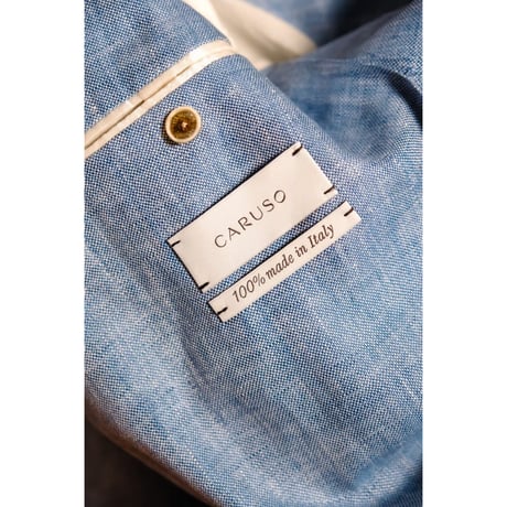CARUSO LINEN SINGLE JACKET