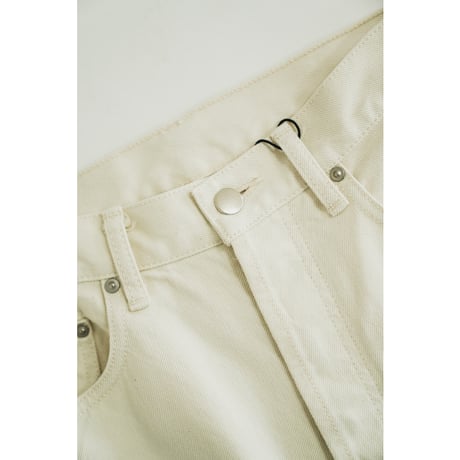 The CLASIK "SOFT COTTON SILK DENIM" WIDE LEG JEANS