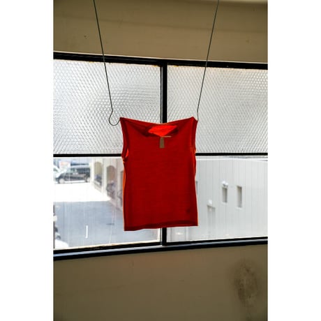 un/unbient WASHABLE WOOL NO-SLEEVE H/N