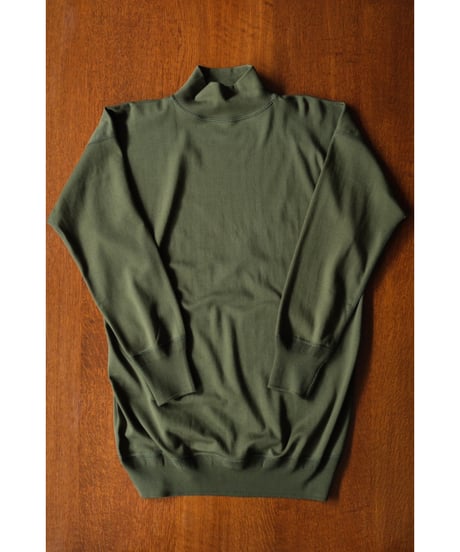 Olde Homesteader INTERLOCK MIL MOCK NECK LONG SLEEVE