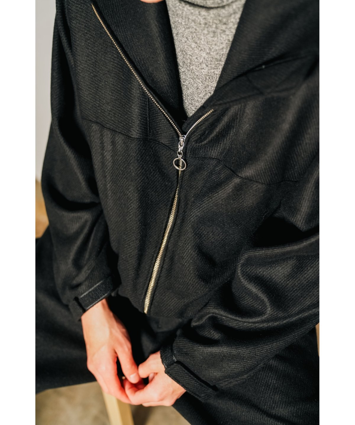 MAATEE&SONS Ex. 撥水CASHMERE FULL ZIP ANORAK | Mu MAATEE&SONS Ex. 撥水CASHMERE FULL ZIP ANORAK | Mu