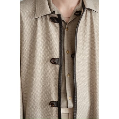 MAATEE&SONS Ex. "DEAD STOCK CASHMERE003" CAPE-MANTLE