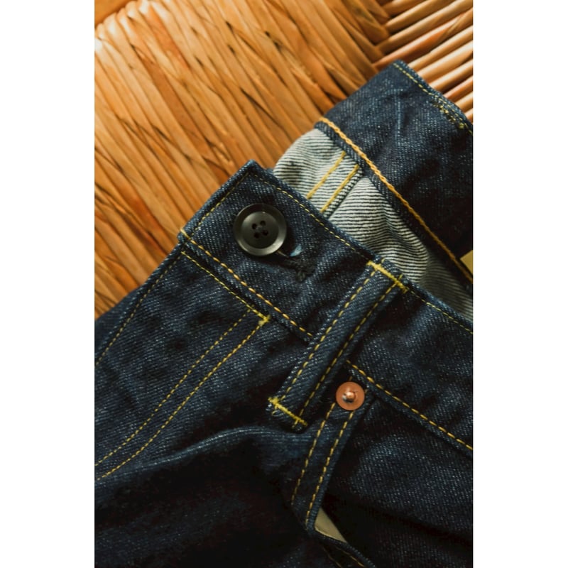 cantate Denim Flare Trousers (ONE WASH) | Muste