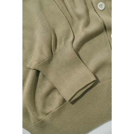【more variation】Olde H & Daughter SILK PLAIN STITCH CARDIGAN