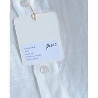 Aquellos Ojos Verdes  Ex. Dressed Hemp "Basic" Classic open collar shirt