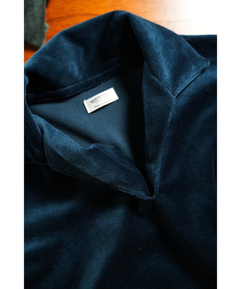 トップス MAATEE&SONS SUVIN VELOUR SKIPPER 3 MAATEE&SONS SUVIN VELOUR SKIPPER 3 ネイビー