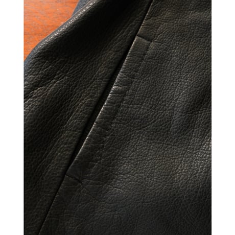 MAATEE&SONS DEAR LEATHER VEST 裏カシミヤ