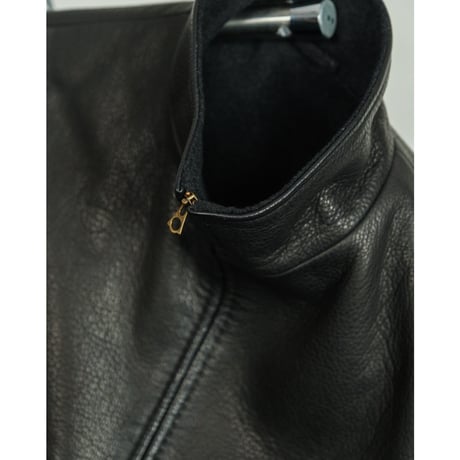 MAATEE&SONS DEAR LEATHER VEST 裏カシミヤ