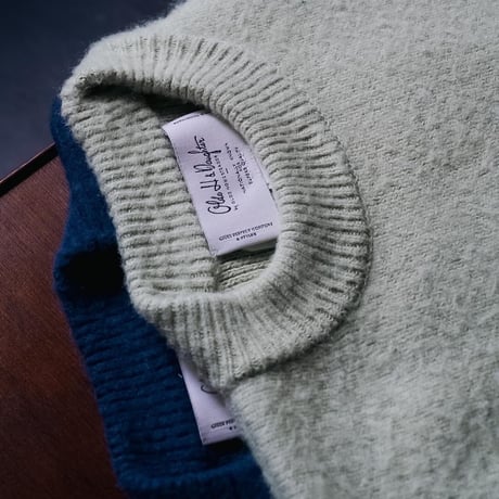 Olde H & Daughter SILK SHAGGY DOG CREW NECK P/O