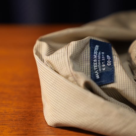 MAATEE&SONS Ex. 染めDJA200/2 POPLIN BEACH SHIRTS