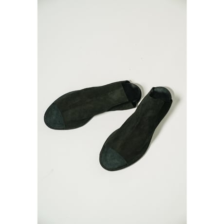 GUIDI "E29C" KANGAROO REVERSE OPEN TOE / FLAT SOLE LEATHER