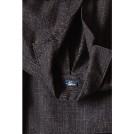 MAATEE&SONS Ex. "DEAD STOCK CASHMERE001" OPEN COLLAR SHIRTS