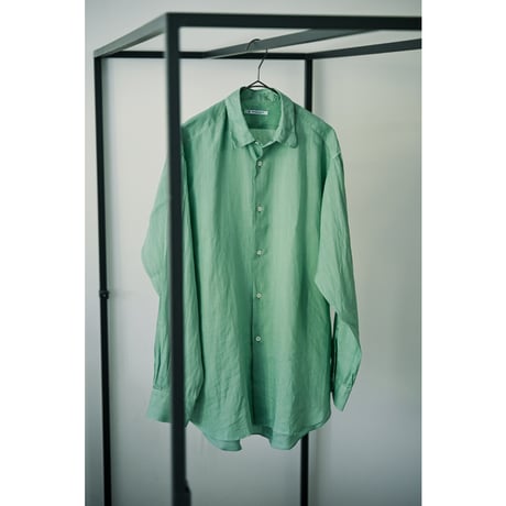MAATEE&SONS SHORT PONIT RAMIE SHIRTS
