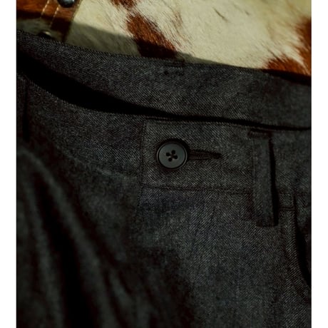 nonnotte "Shadow Herringbone" 5 Pockets Trousers