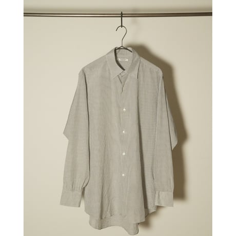 MAATEE&SONS "ELIZABETH" SILK POPLINE GRAPHCHECK