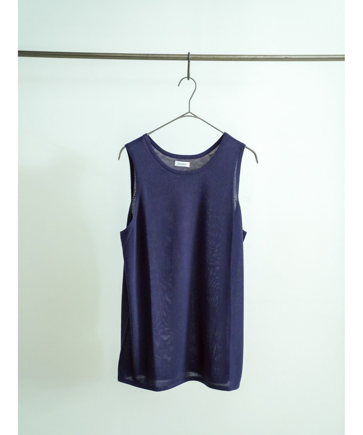 WALENODE Ex.Washable Silk Cashmere Tank Top | M