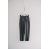 LEA BOBERG FLAP POCKET TRS  - JAPANESE HERRINGBONE WOOL